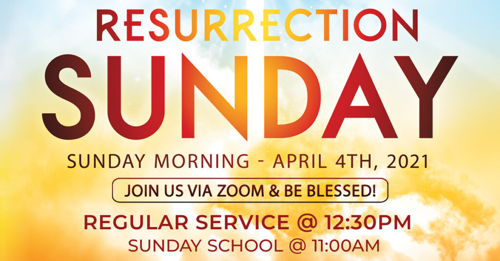 Greater House Of Prayer COGIC- Oakland CA | Resurrection Sunday Service | April 4th, 2021 | Regular Service @ 12:30pm